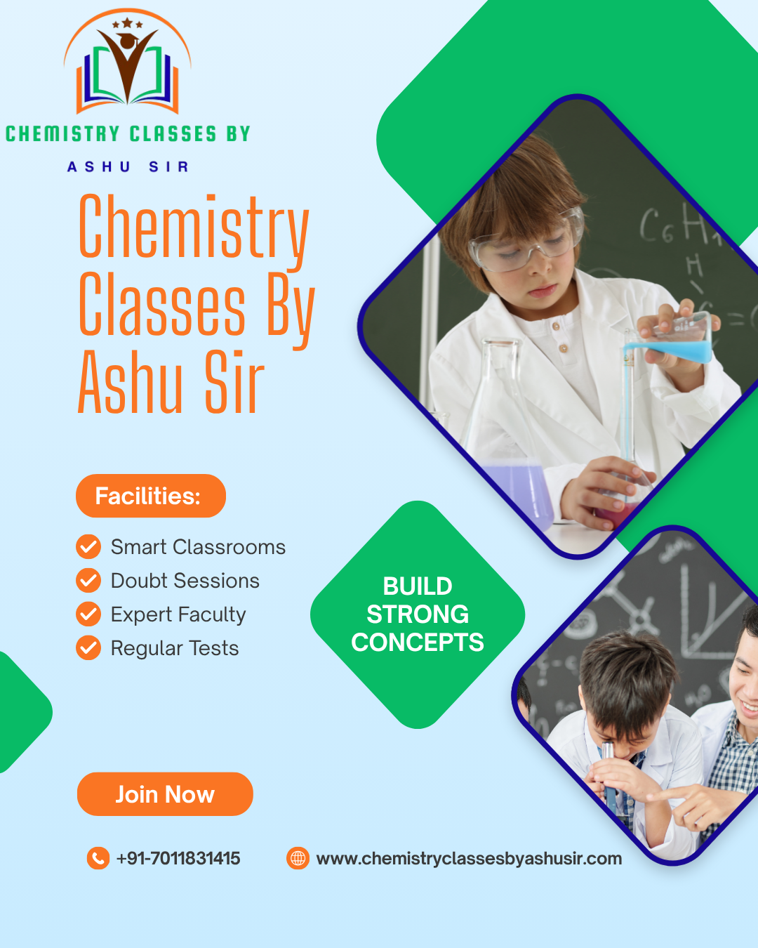 best chemistry classes in delhi rohini